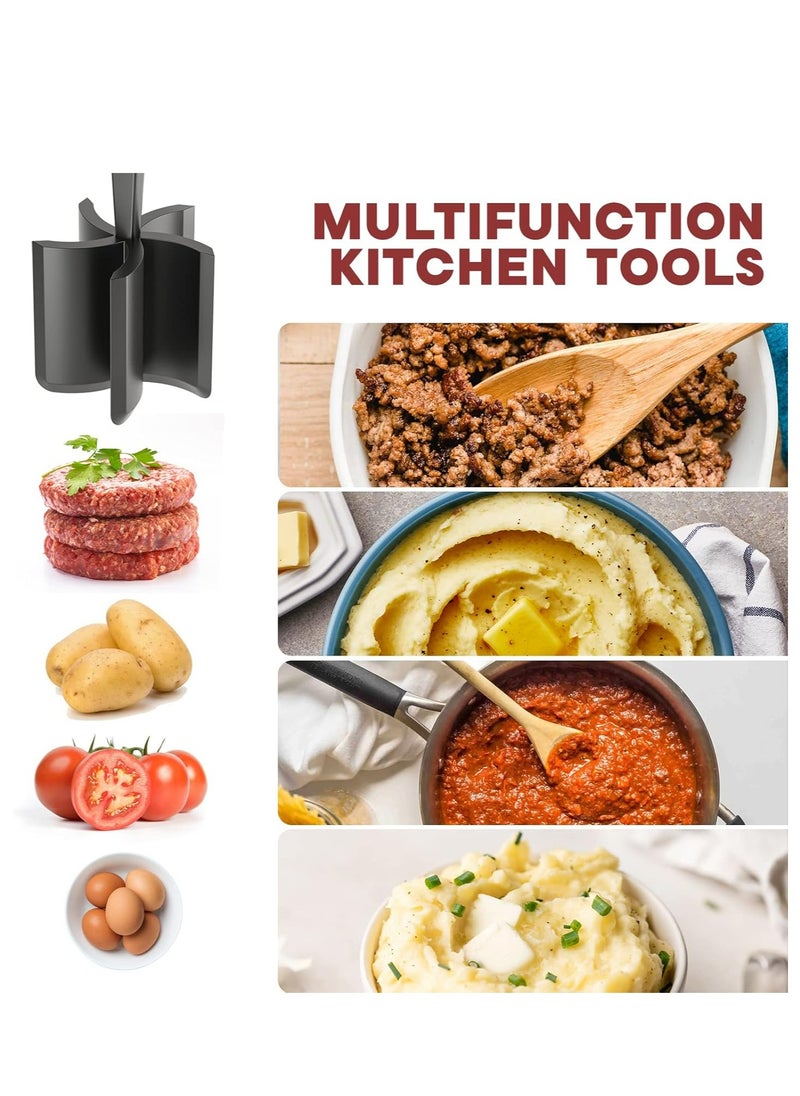 Oasisgalore Meat Chopper Hamburger , Meat Chopper Meat breaker Heat-Resistant for Ground Beef and Turkey.  - Image 3