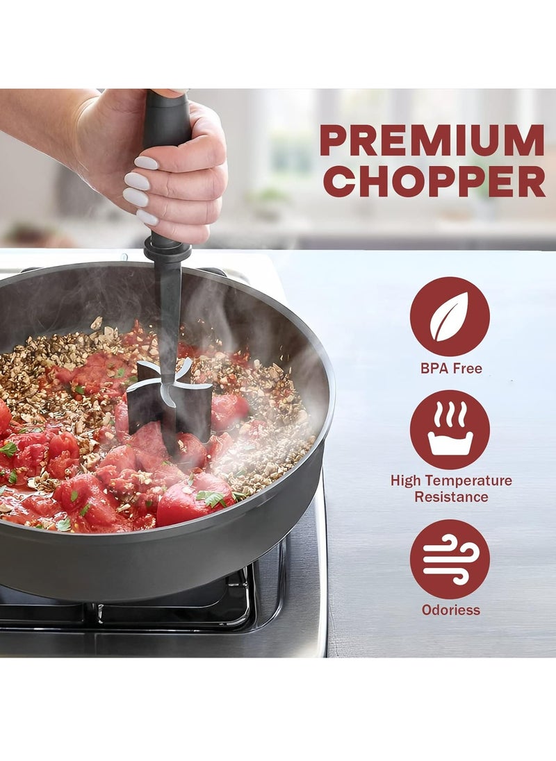 Oasisgalore Meat Chopper Hamburger , Meat Chopper Meat breaker Heat-Resistant for Ground Beef and Turkey.  - Image 4
