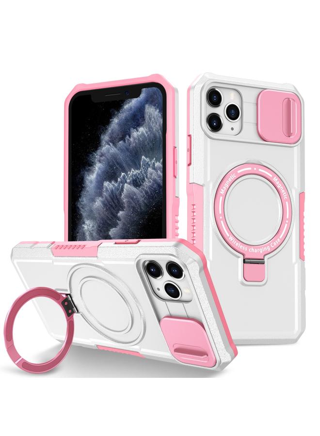 Zaboon Case For iPhone 11 Pro Max Sliding Camshield MagSafe Holder TPU Hybrid PC Phone Case - Image 1