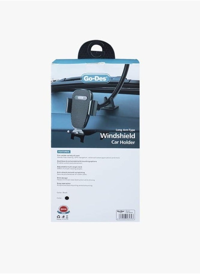 JAJEEK Windshield Phone Holder Mount – Secure & Versatile Car Mount for Hands-Free Driving - Image 5