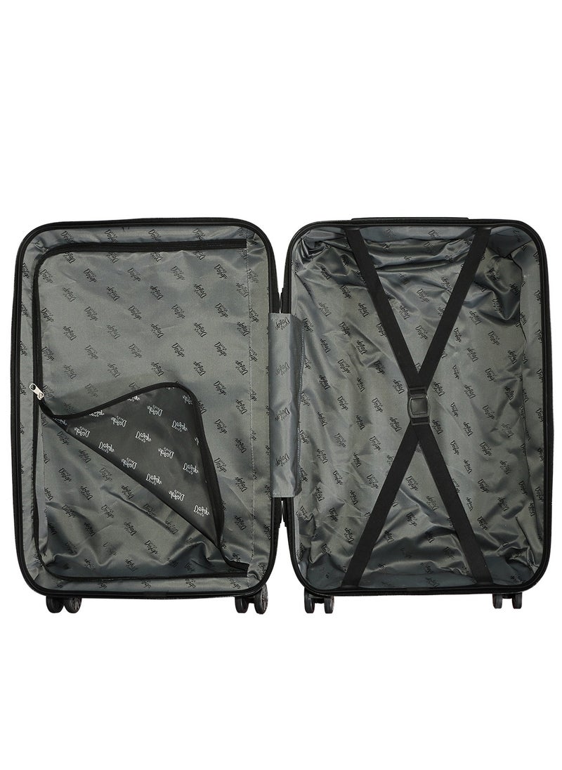 Biggdesign - Biggdesign 3 Piece Moods Up Luggage Set with Spinner Wheels Anthracite - Image 1