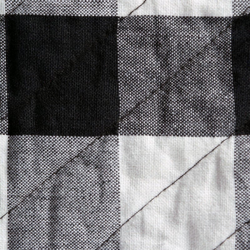 Buffalo Check Kitchen Collection, Classic Farmhouse Kitchen Set, Oven Mitt, Black & White, 2 Piece - Image 3