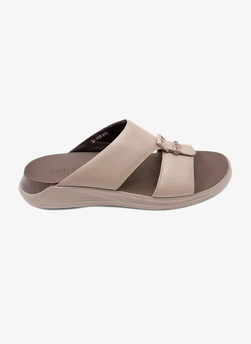 UOMO Cavalier UOMO CAVALIER EMBOSSED LEATHER SUN DESIGN SANDALS