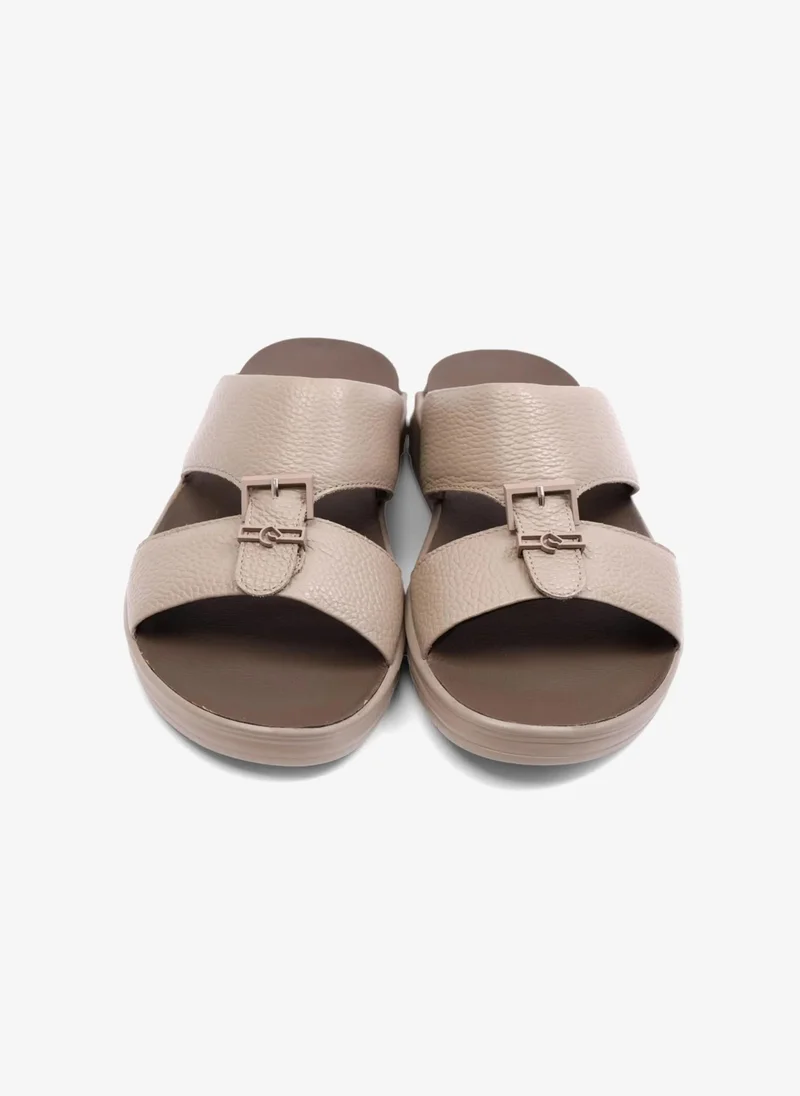 UOMO Cavalier UOMO CAVALIER EMBOSSED LEATHER SUN DESIGN SANDALS