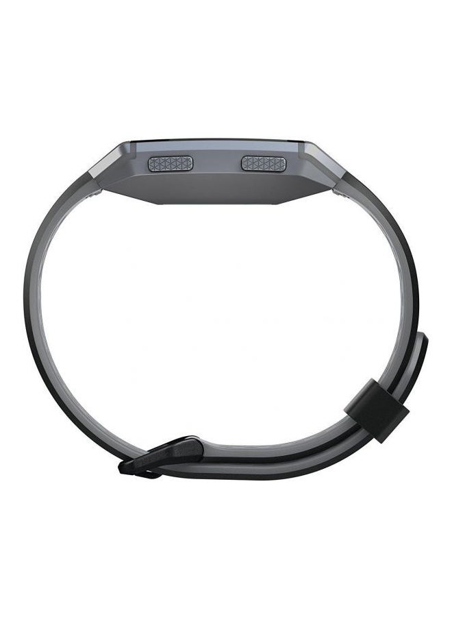 Fitbit Leather Ionic Accessory Sport Band Black - Image 3