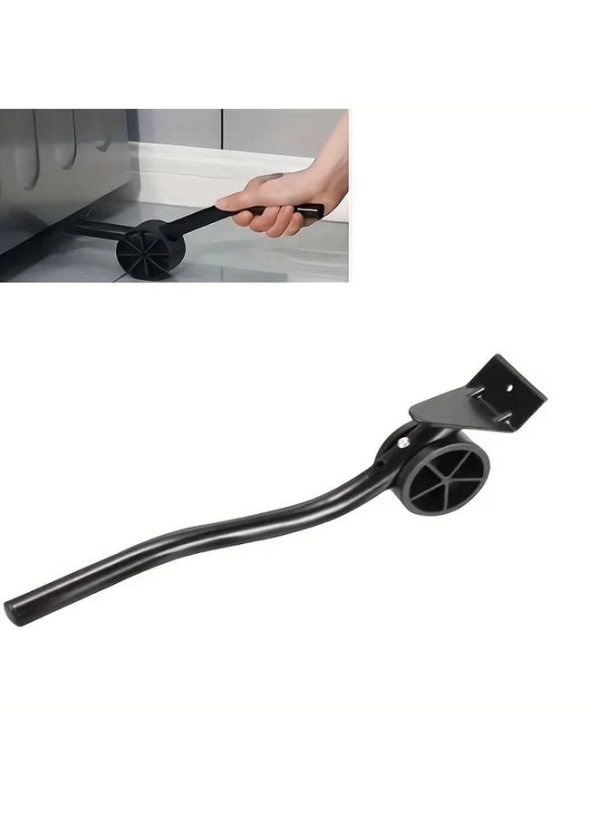 Heavy Duty Metal Pry Bar Wedge Plus Silicone Protection Manual Lifting Tool - Image 2