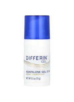 differin Differin, Adapalene Gel 0.1%, Acne Treatment, 0.5 oz (15 g)  - Image 1