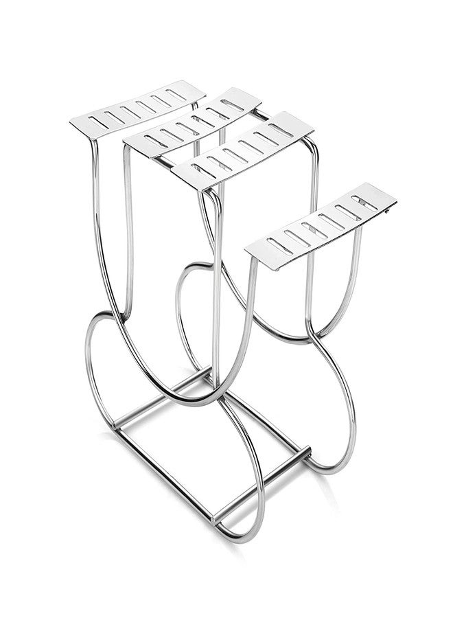 LSARI Stainless Steel Spoon Holder/Rack/Stand for Kitchen and Dinning Table ( 1 Multi Design Only Stand) - Image 1