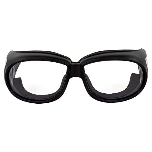 Birdz 2 Pairs Swallow Foam Padded Motorcycle Riding Glasses Black Frame Clear/Smoke Lens - Image 3