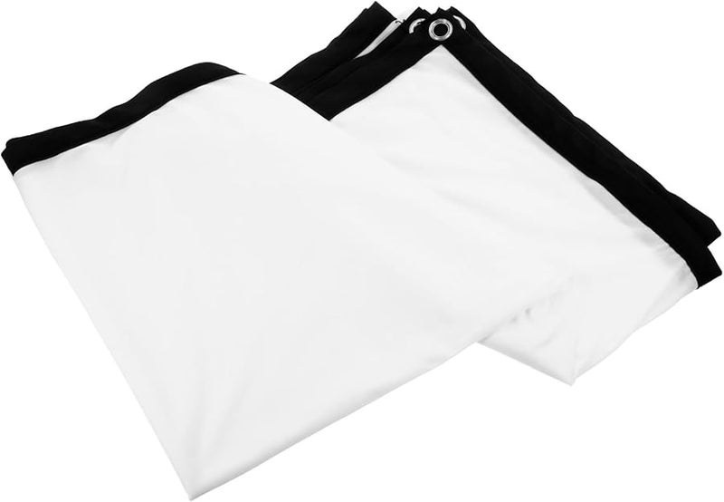 Sewroro 100 Inch Polyester Projection Screen for Indoor Outdoor Home Theater Office - Image 1