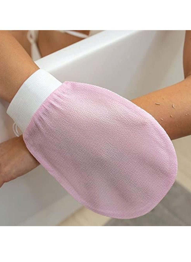 Korean Exfoliating Body Glove For Cleaning The Skin Loofah Apply All Skin Types (Pink) - pzsku/Z73E4A648A571E731E304Z/45/_/1715841960/16cd09f0-1a1a-4538-8daf-6aadf1a419ff