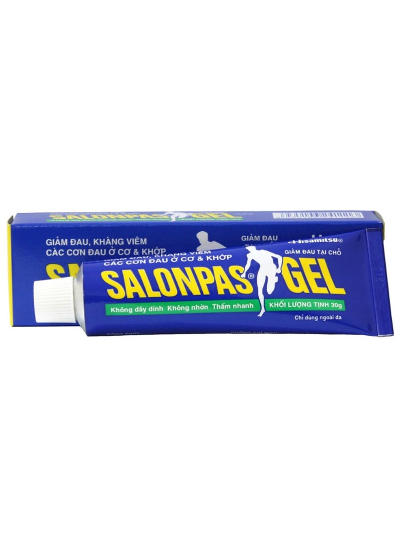 Salonpas Muscle Pain Relief Gel 30g (Pack of 5)  - Image 2