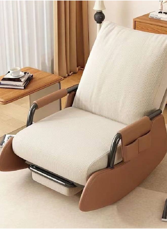 Raffine - Elegant and Comfortable Terrace Chair Nordic-Inspired Curly Low Sofa with Modern Design, Plush Upholstery, and Relaxed Seating for Indoor and Outdoor Spaces 78x60x60 cm - Image 1