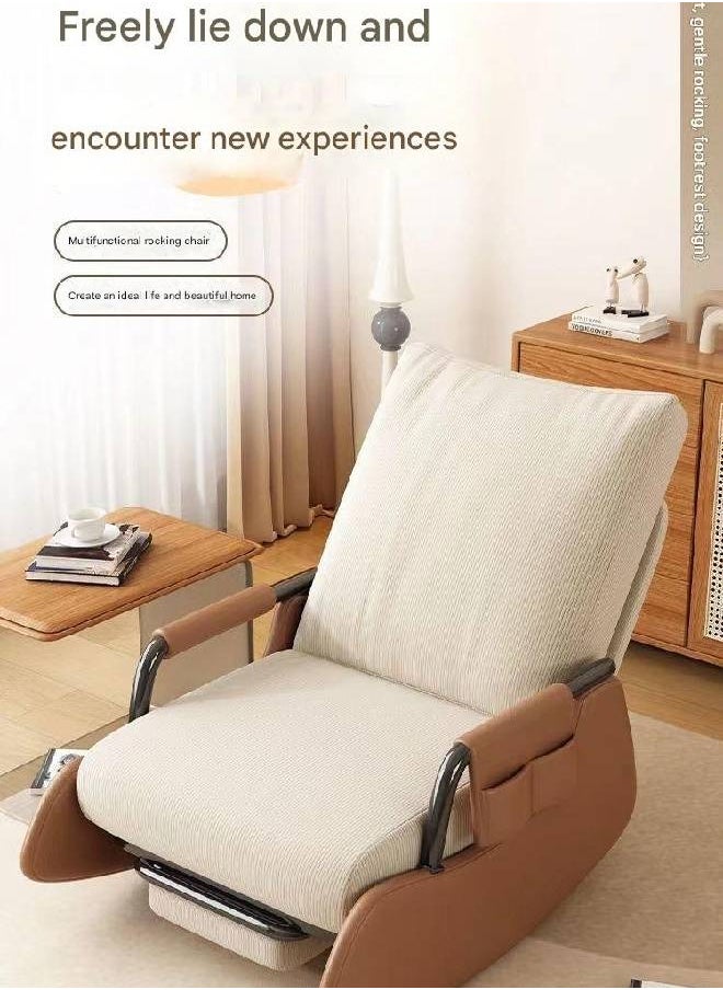 Raffine - Elegant and Comfortable Terrace Chair Nordic-Inspired Curly Low Sofa with Modern Design, Plush Upholstery, and Relaxed Seating for Indoor and Outdoor Spaces 78x60x60 cm - Image 1