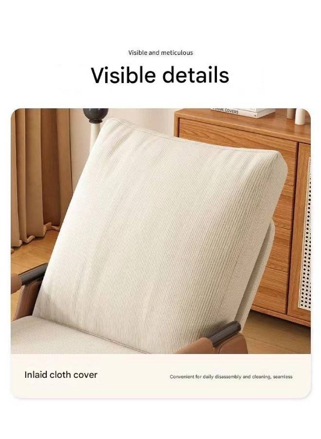 Raffine - Elegant and Comfortable Terrace Chair Nordic-Inspired Curly Low Sofa with Modern Design, Plush Upholstery, and Relaxed Seating for Indoor and Outdoor Spaces 78x60x60 cm - Image 1