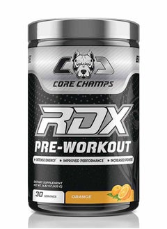 CORE CHAMPS Core Champs RDX Pre-workout, Orange Flavor, 420g, 30 Serving  - Image 1