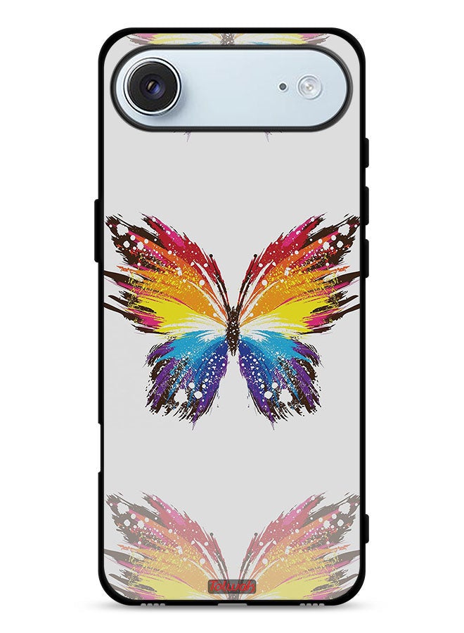 Tolwak Apple iPhone Air Protective Case Cover Digital Art Simple Background Minimalism Butterfly - Image 1