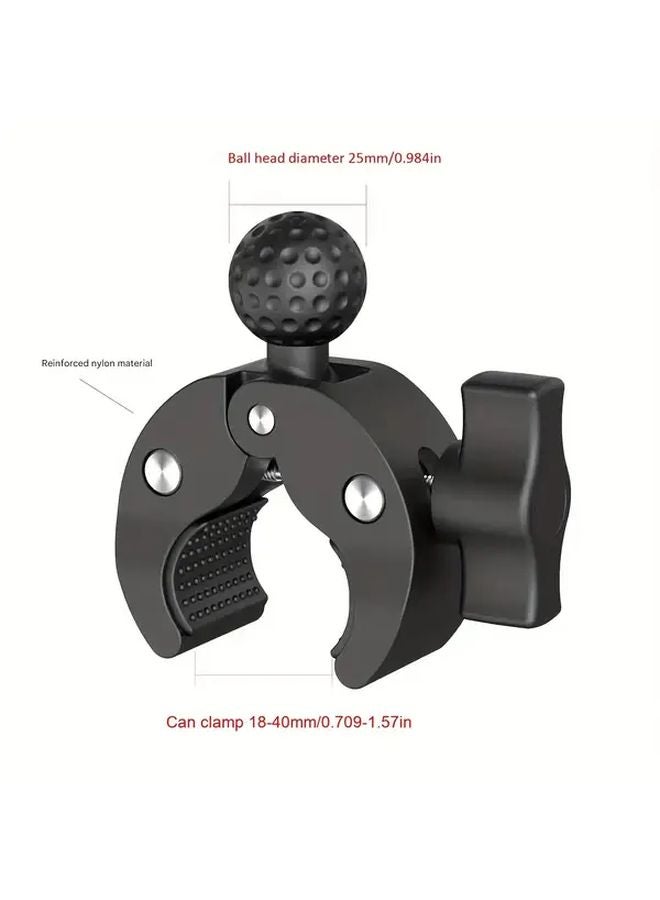 7 09inch Super Clamp Mount Bike Motorcycle Handlebar Bracket for GoPro 13 12 11 Insta360 X3 X4 DJI - Image 2
