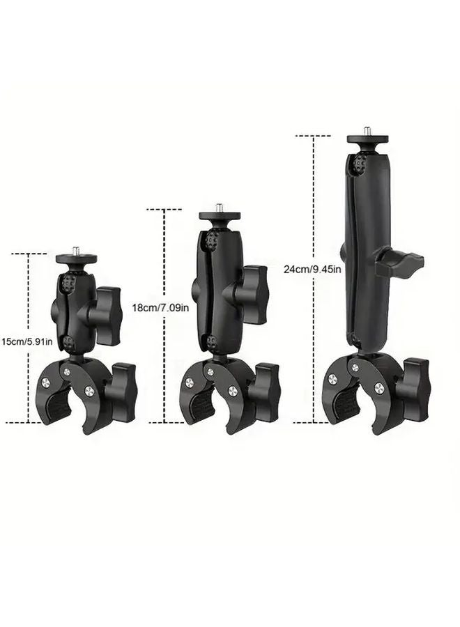 7 09inch Super Clamp Mount Bike Motorcycle Handlebar Bracket for GoPro 13 12 11 Insta360 X3 X4 DJI - Image 1