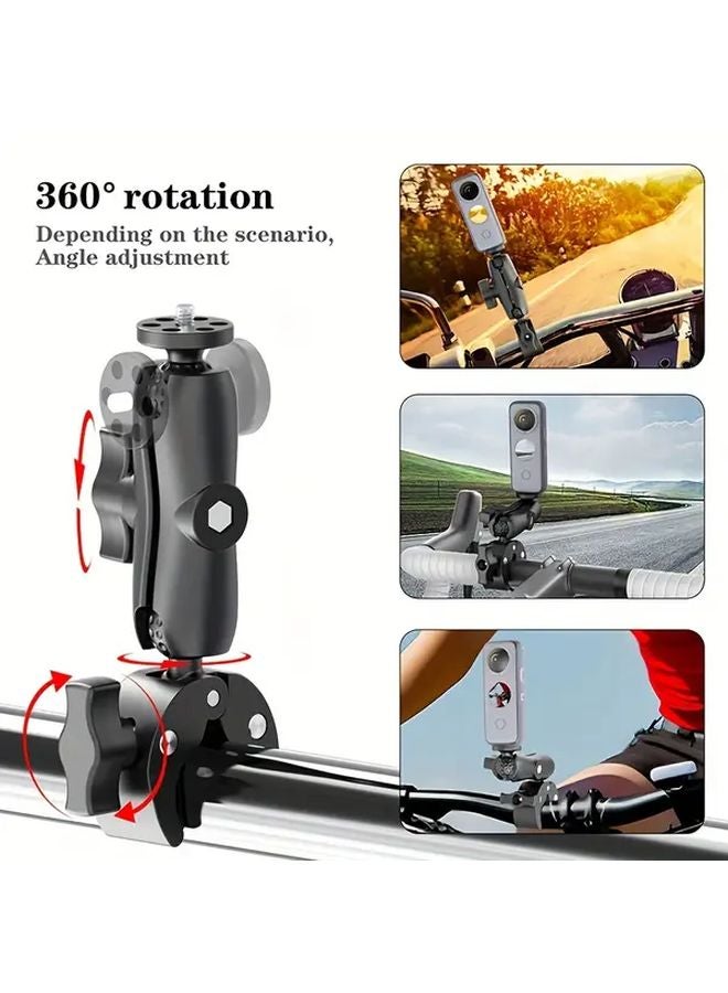 7 09inch Super Clamp Mount Bike Motorcycle Handlebar Bracket for GoPro 13 12 11 Insta360 X3 X4 DJI - Image 3