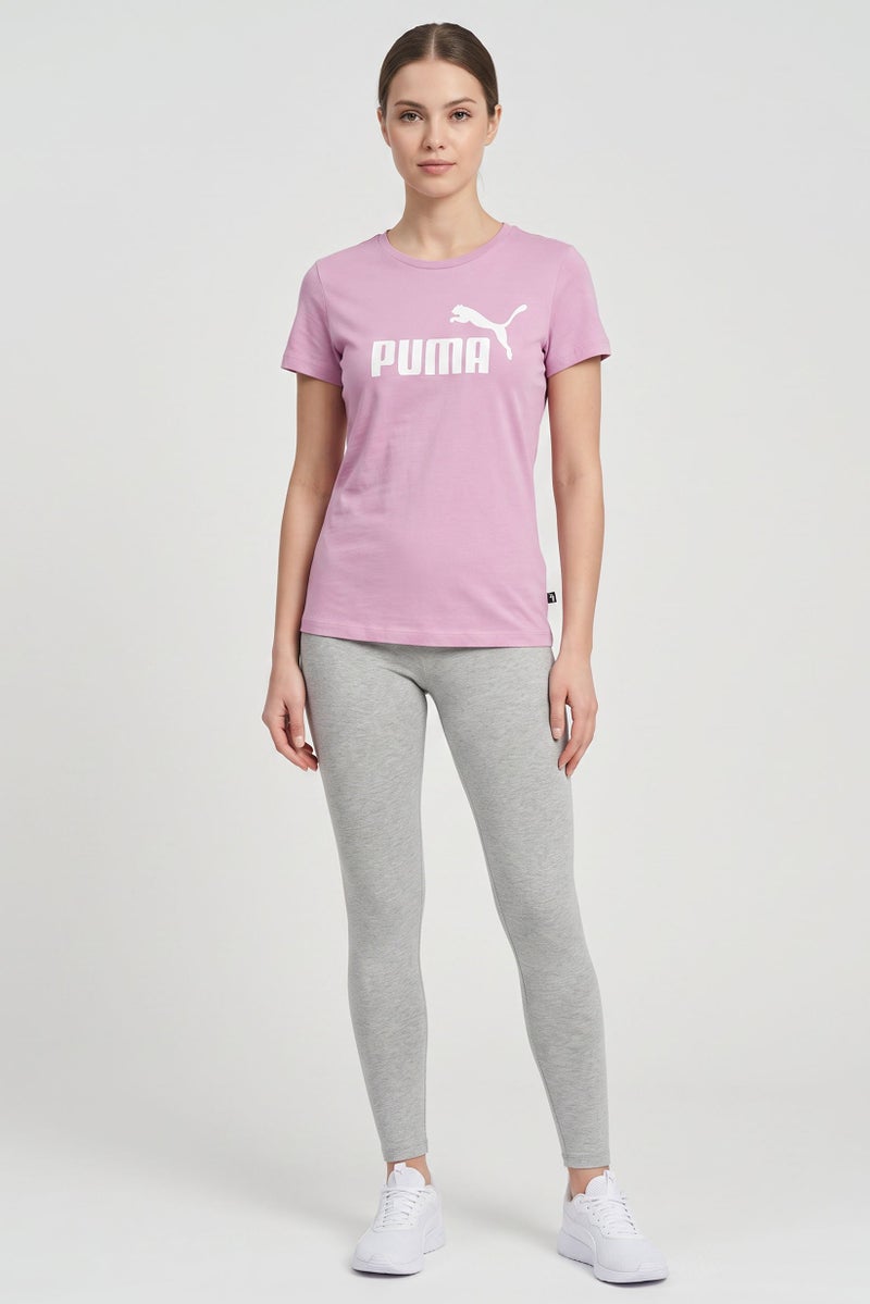 PUMA Women Sportswear Fit Short Sleeve Outdoor T-Shirt, Pink - Image 4