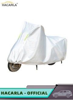 HACARLA Motorcycle Cover Universal Sun Shade Protection Dustproof Waterproof UV Protection 210D Oxford Motorbike Cover  - Image 3