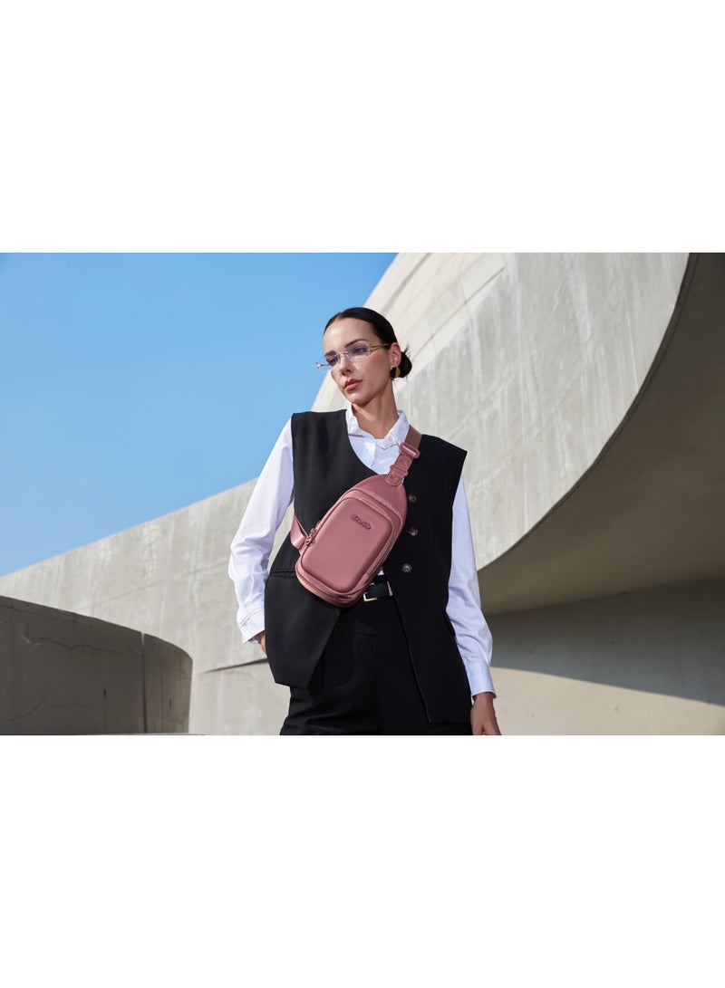 Chantria Women's Chest and Crossbody Sling Bag CXB00966 - Lightweight Water-Resistant Shoulder Purse with Multiple Compartments - Image 2