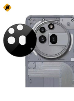 HuHa Protective Cover For Nothing Phone 3a Pro 5G IMAK Rear Camera Lens Glass Film Black Version  - Image 1