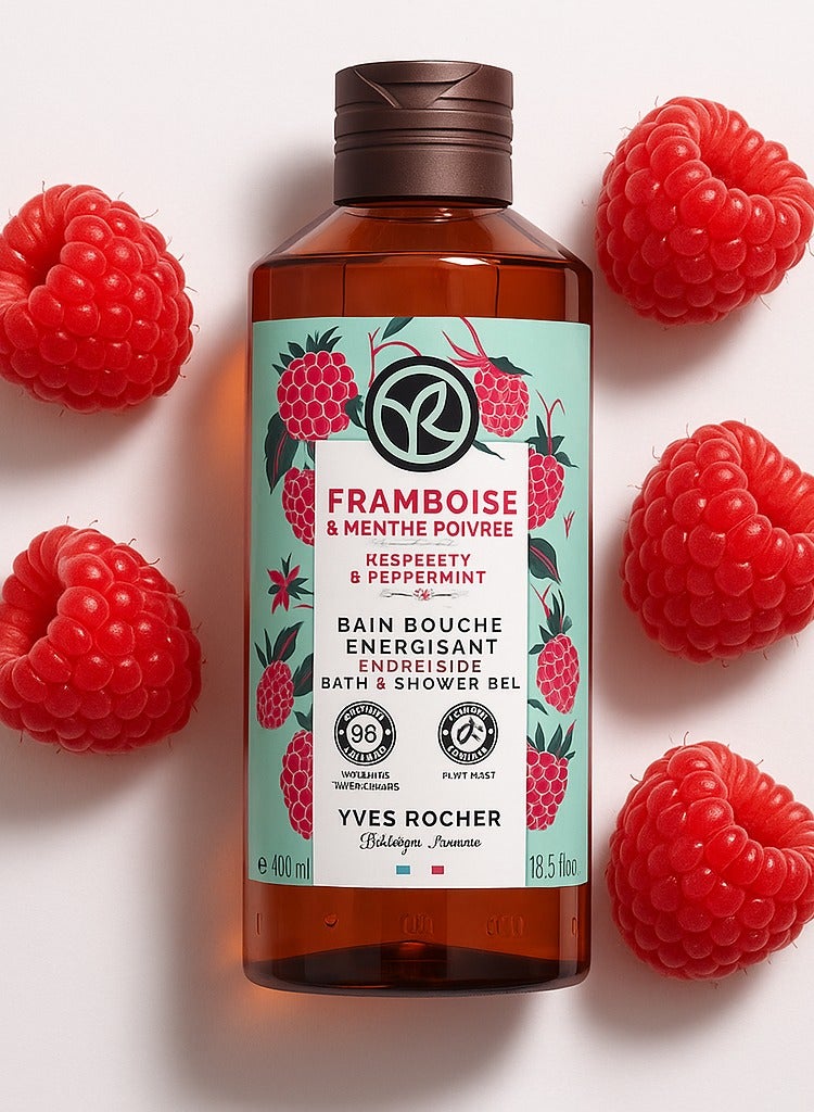 ايف روشيه سائل الاستحمام – بخلاصة التوت الأحمر - Image 3
