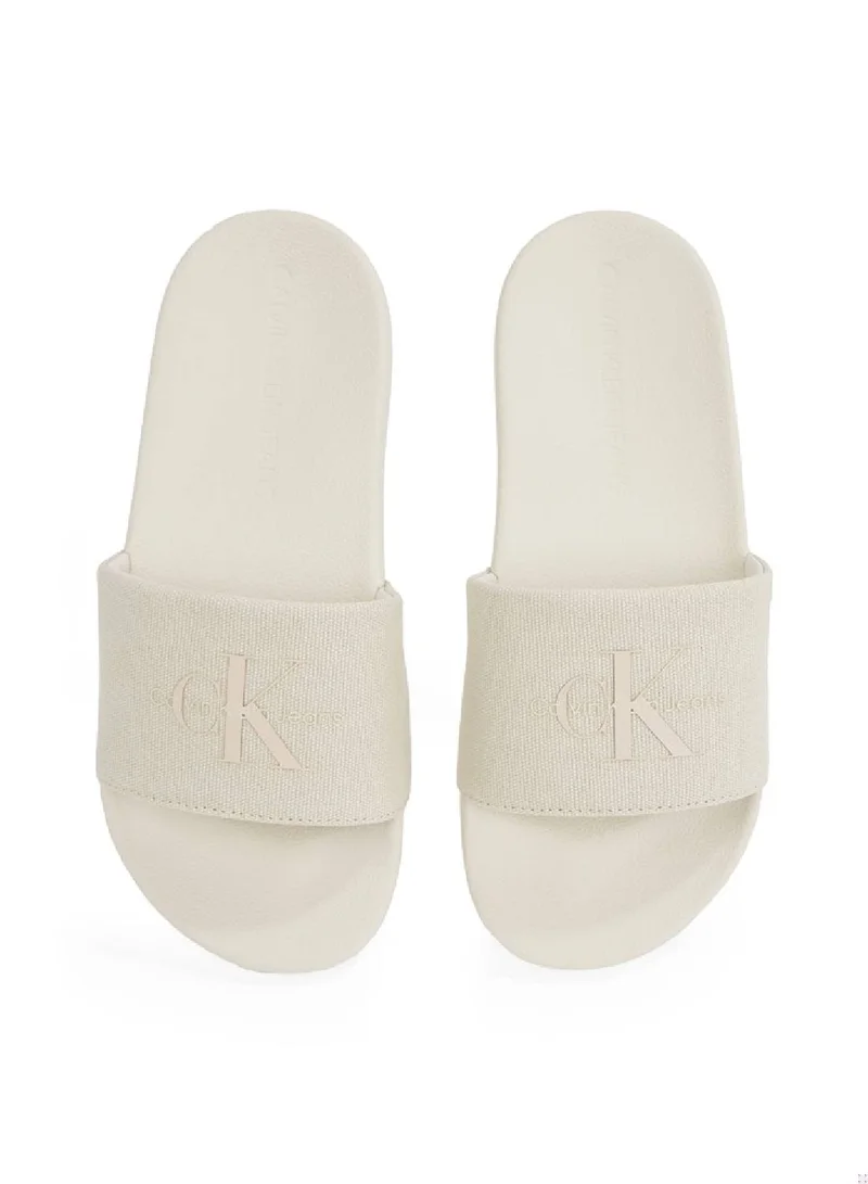 Calvin Klein Jeans Monogram Slides