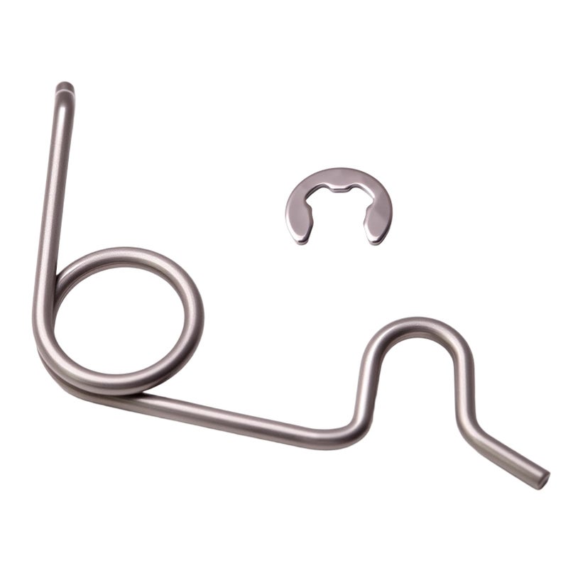 gtpartes Stainless Steel Fuel Door Pocket Spring Fit for 2007-2020 Tundra 77305-0C050 77305-0C060