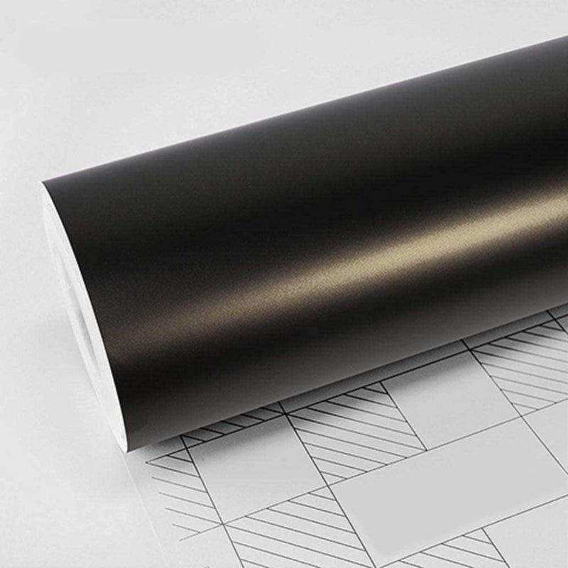 Moka Store Vinyl Window Sticker UV Protection for Cars Home Office Use (Matte Black, 2 Meter Width 60 cm)