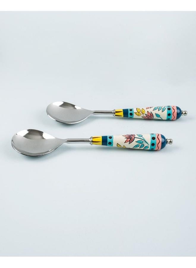 Chumbak Indian Floral Spoon Set  - Image 1