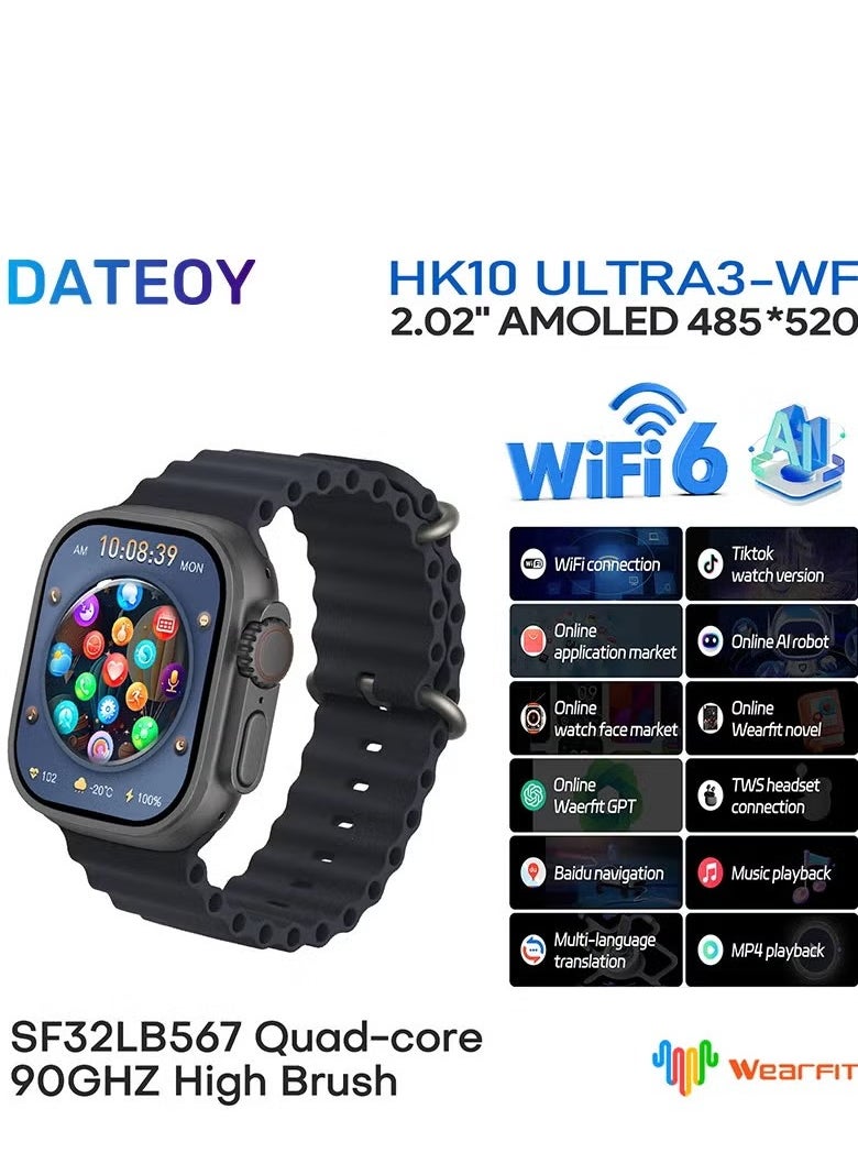ELTRAZONE - 10 Ultra Smart Watch - Fitness Tracker, Health Monitor, Full Touch Display - Image 1
