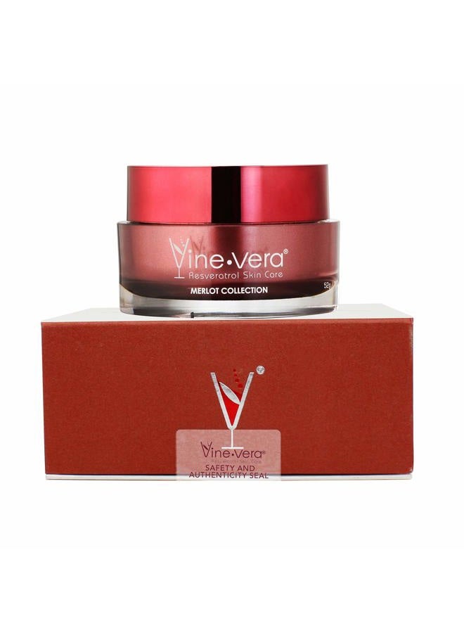 Vine Vera Merlot Day Cream and Peeling Gel Set - Contains Resveratrol - Anti Aging Skin Care - - Image 2
