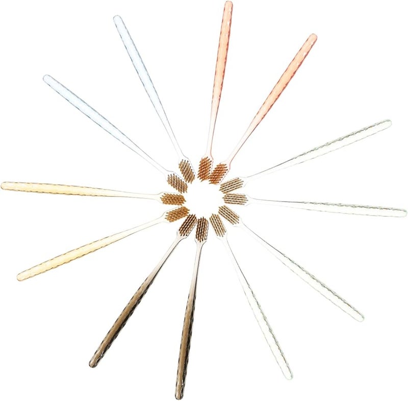 Soft Bristle Toothbrushes 12 Pack Wide Head For Sensitive Teeth And Gums Gentle Enamel Cleaning - Image 2