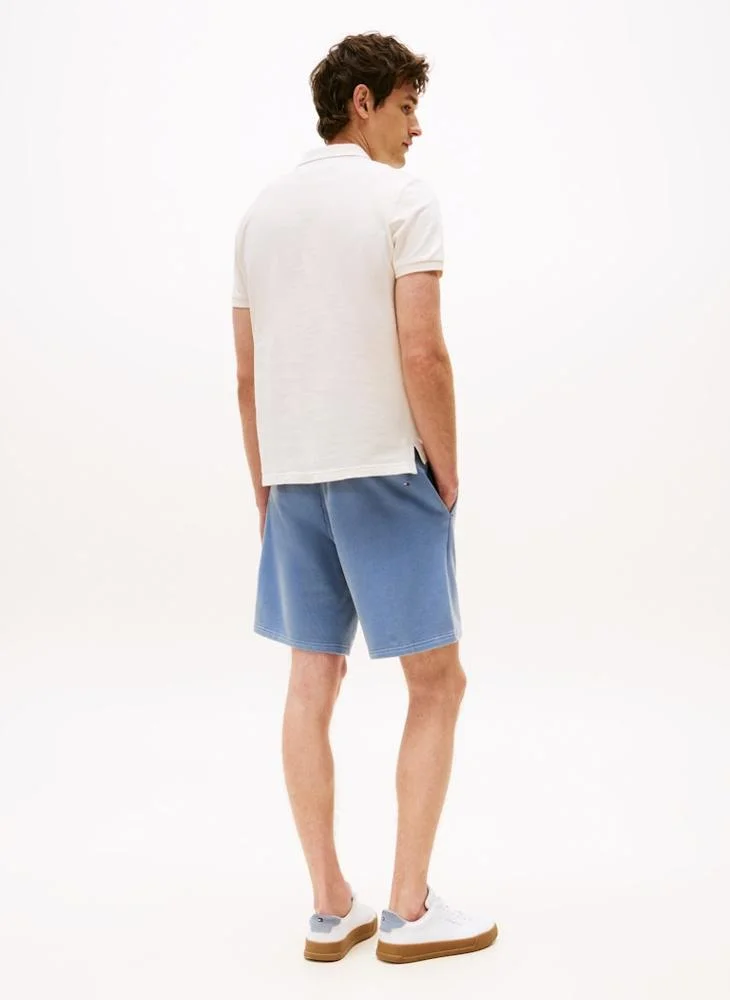تومي هيلفيغر Americana Cotton Short Sleeve Polo