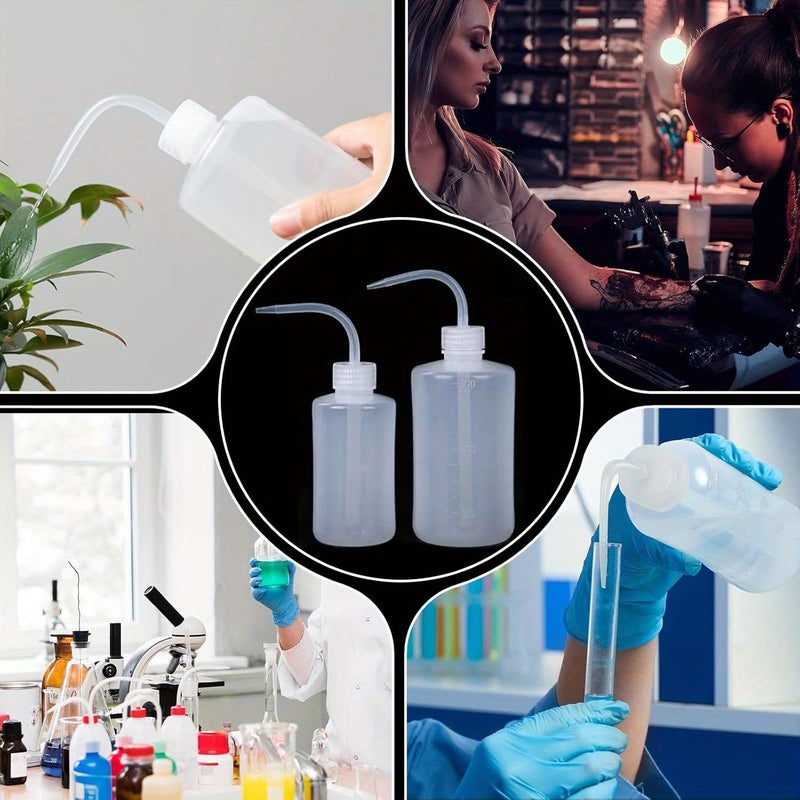 6pcs 16.9oz Liquid Squeeze Bottles LDPE Plastic Secure Spray Cap With Measurement Marking Narrow Spout - Image 5