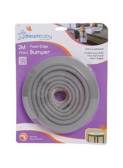 dreambaby Dreambaby - Foam Edge Bumper Roll 2M Grey - G812  - Image 3