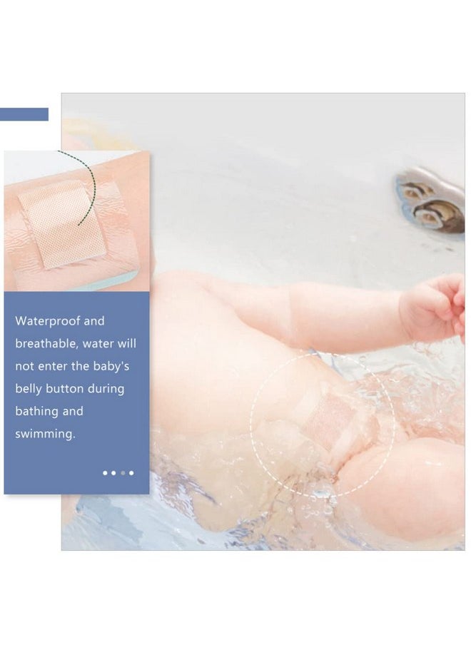 Healifty Healifty 50pcs Navel Stickers Baby Swimming Navel Patches Belly Button Sticker Baby Supplies for Infant Newborn Baby  - Image 3