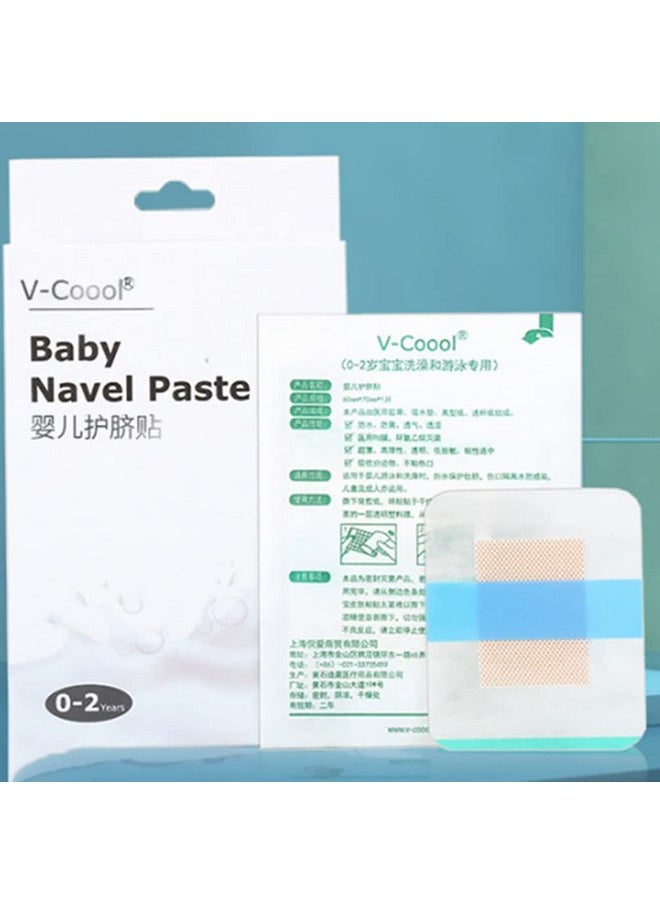 Healifty Healifty 50pcs Navel Stickers Baby Swimming Navel Patches Belly Button Sticker Baby Supplies for Infant Newborn Baby  - Image 5