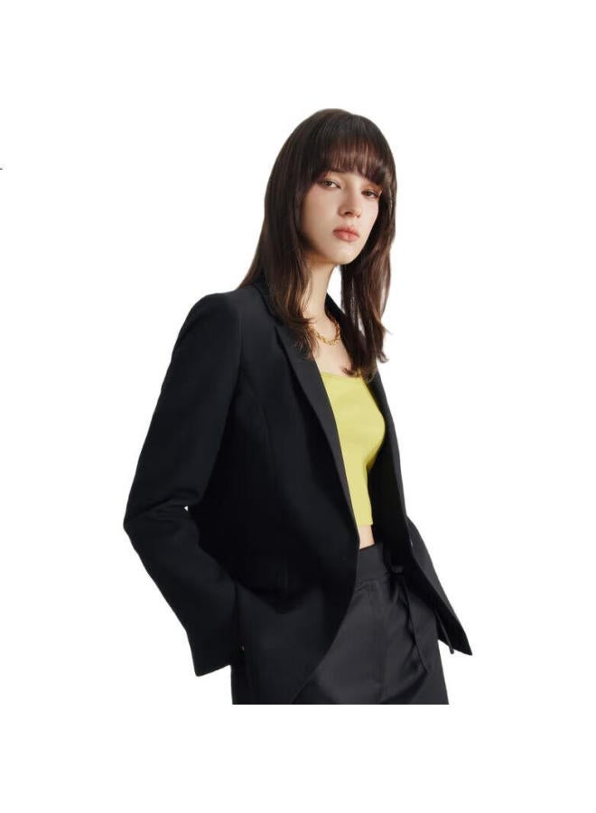 G2000 Women'S Clothing Spring And Summer, Same Style As In Shopping Malls, Machine Washable, Suitable For Commuting, Formal Suit Jacket G2, Black, Size 34 - Image 1