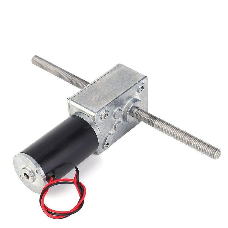 Dual Shaft Gear Motor M8 Right Hand Thread High Torque Steel Gears Speed Reduction Ratio 670 - Image 4