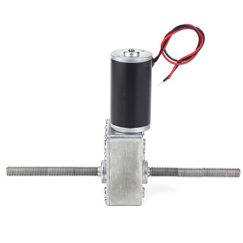 Dual Shaft Gear Motor M8 Right Hand Thread High Torque Steel Gears Speed Reduction Ratio 670 - Image 5
