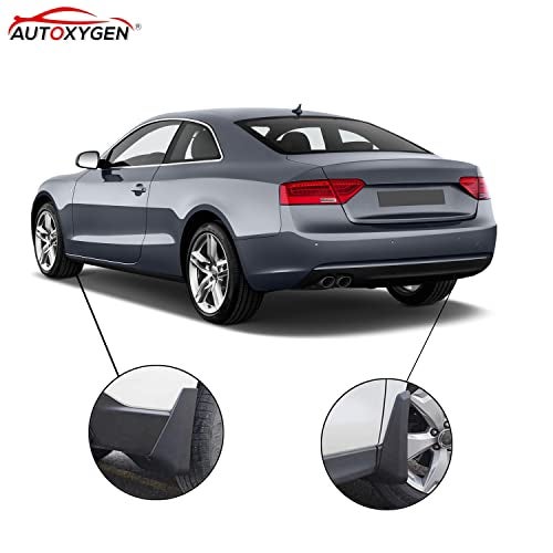 Autoxygen Car Mud Flaps (O.E. Type) Mud Guard Accessories for Grand i10 (Set of 4 pcs, Black) - Image 4