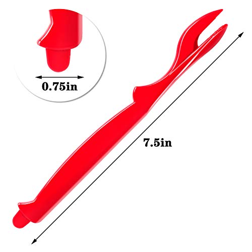 ZAUGONTW 6Pcs Crab Legs Crackers - Crackers Picks Tools Set for Lobster, Crab, Crawfish, Prawns, Shrimp, Easy Opener Shellfish picks knife, Seafood Tools - Image 2