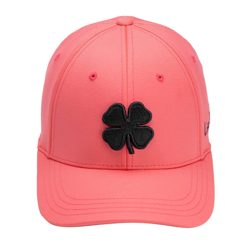 Black Clover Spring Luck Navy L/XL Hat with Psych Pink Clover - Image 1