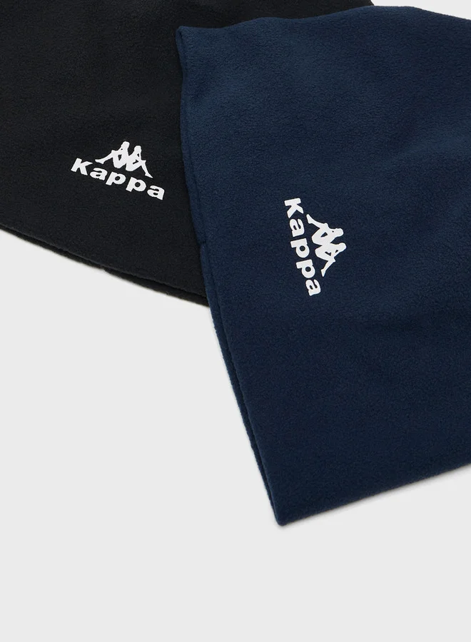Kappa 2 Pack Logo Beanie