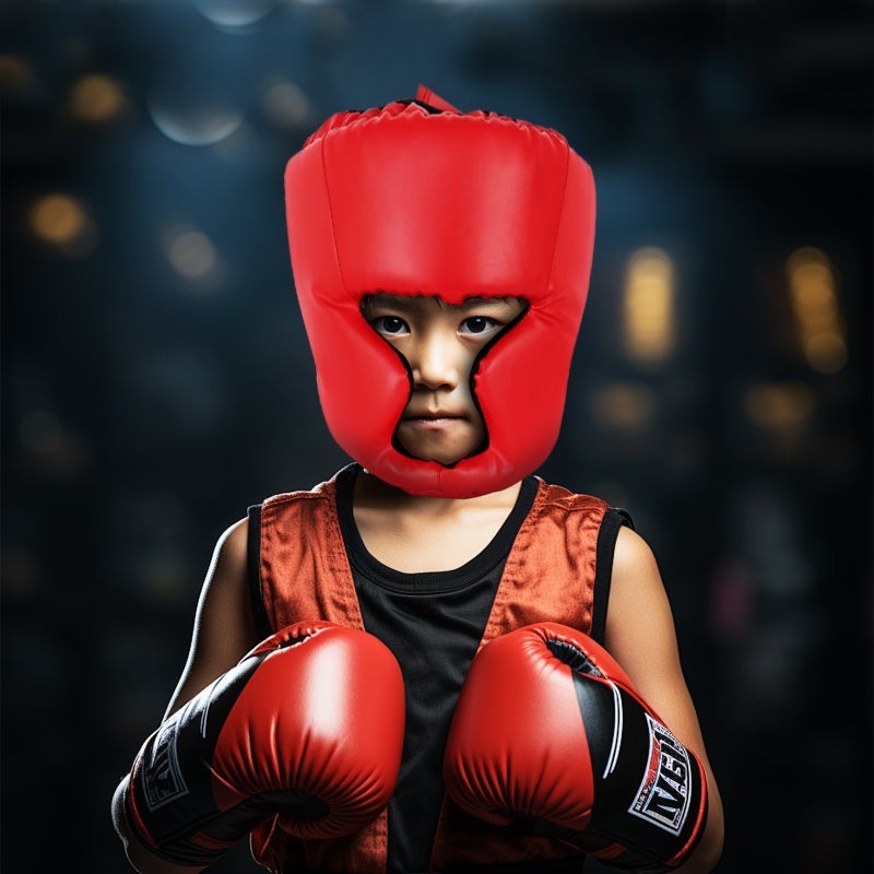 Kids Boxing Sparring Guard Sports Training Protective Gear For Taekwondo Kickboxing Training Boxing Protective Equipment Size S - Image 3