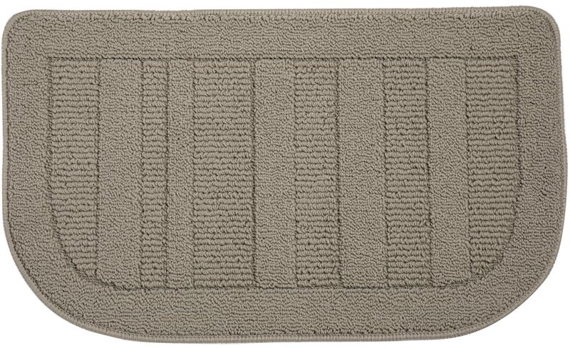 BEQHAUSE 30x18 Inch Kitchen Rug Mat Durable AntiSlip Absorbent DirtResistant Kitchen Rug Pet Mat Machine Washable Taupe